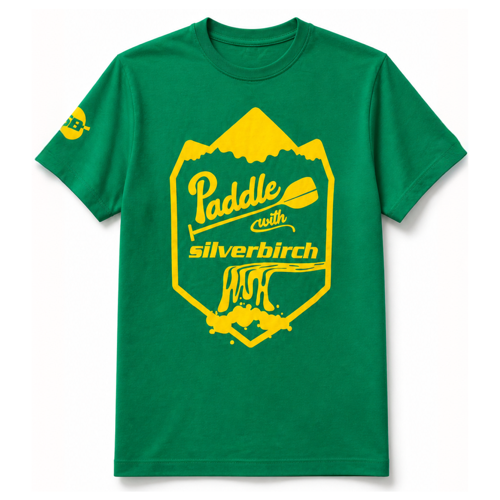 Paddle with Silverbirch T-shirt (green)