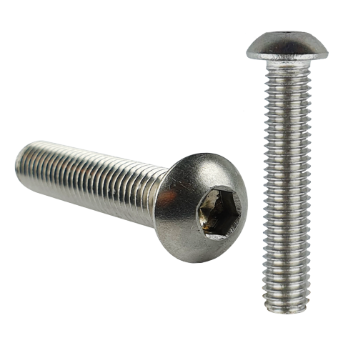 M5 x 12 Socket Button A2 S/S